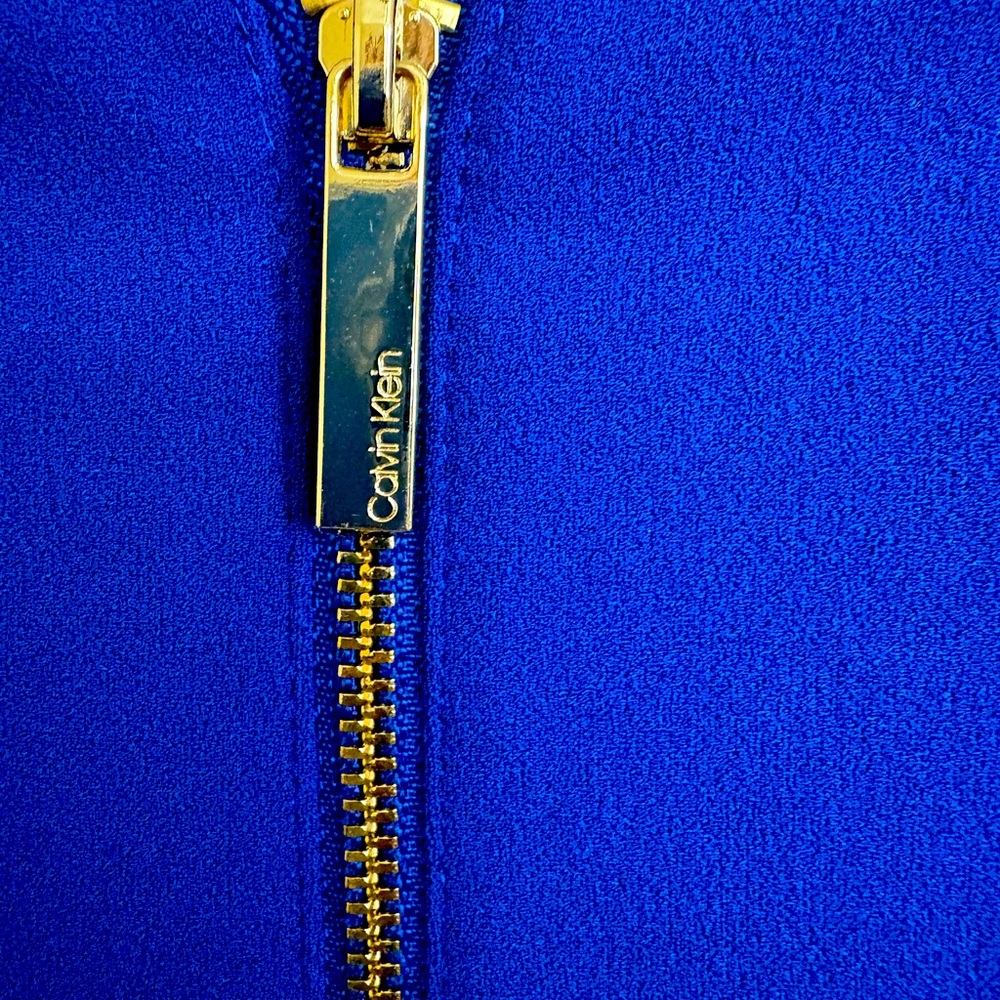 Blue Calvin Klein dress. Size 2